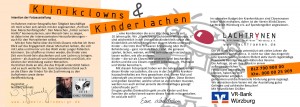 Fotoausstellung Klinikclowns Kinderlachen