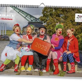 Charity Fotokalender 2022 der Würzburger KlinikClowns