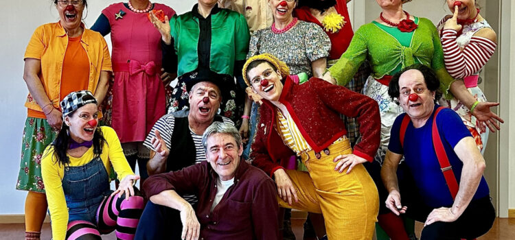 Würzburger KlinikClowns im Clowns-Workshop mit Ralf Höhne