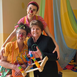 Spendenübergabe an Klinikclowns von Franken-Erlebnis by Andrea Trumpfheller