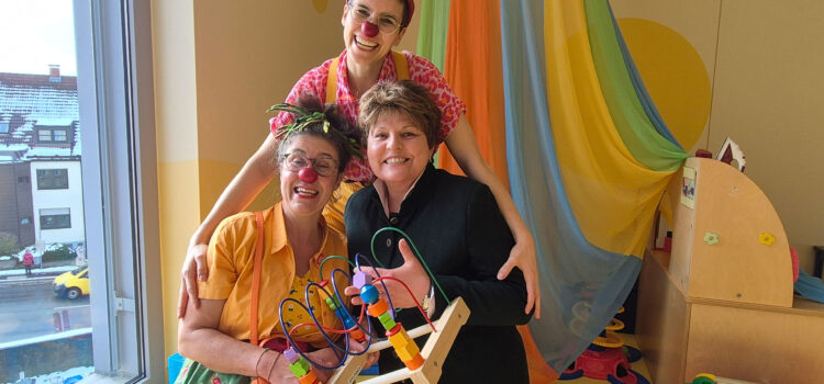 Spendenübergabe an Klinikclowns von Franken-Erlebnis by Andrea Trumpfheller