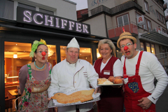 Martinsgänse und Clowns in der Bäckerei Schiffer