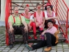 Böhnchen, Schlawine, Prinzessin Lilli, Schlotta und Jojo beim Zirkus Roncalli