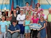 Zirkusbesuch Kinder und Geschwister von Station Regenbogen im Zirkus Roncalli mit den Lachtränen